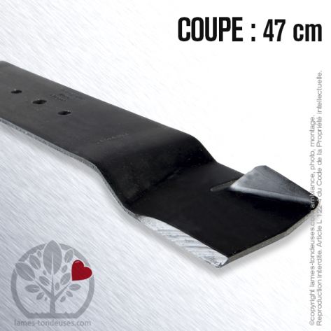 Lame tondeuse. Coupe 47 cm. Bernard Loisirs, Husqvarna