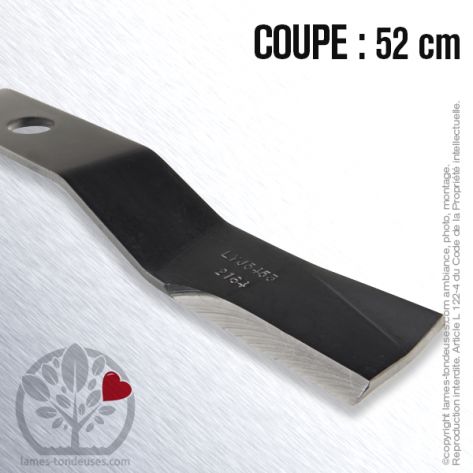 Lame tondeuse. Coupe 52 cm. Gravely