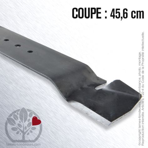 Lame tondeuse. Coupe 45,6 cm. Husqvarna, Electrolux