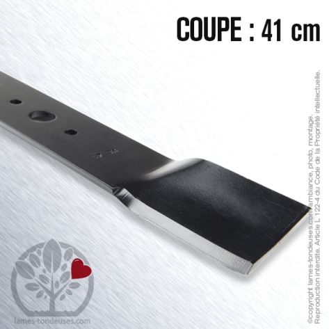 Lame tondeuse. Coupe 41 cm.Castel Garden, Honda, Mac Garda, Pilote 88