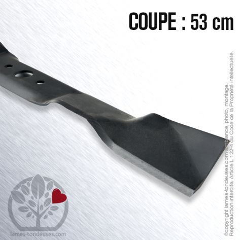 Lame tondeuse. Coupe 53 cm. MTD