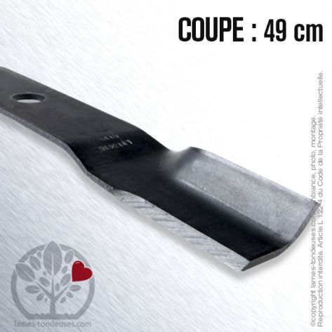 Lame tondeuse. Coupe 49 cm. Murray