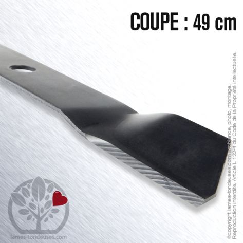 Lame tondeuse. Coupe 49 cm. Murray