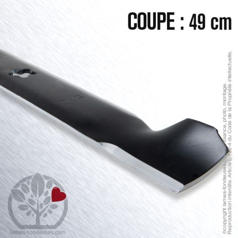 Lame tondeuse. Coupe 49 cm. Roper