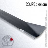 Lame pour Roper 25036R, 106634X, 100669R. Coupe 49 cm