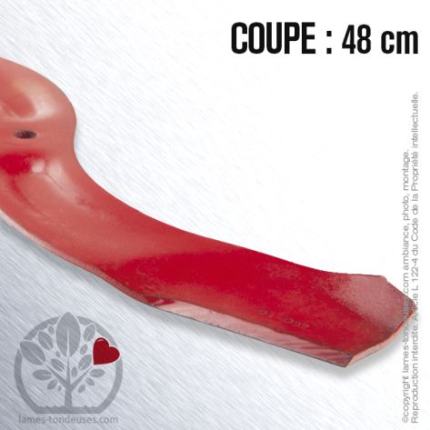 Lame tondeuse. Coupe 48 cm. Toro