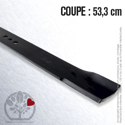 Lame tondeuse. Coupe 53,3 cm. Homelite, Jacobsen