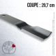 Lame tondeuse. Coupe 29,7 cm. MTD