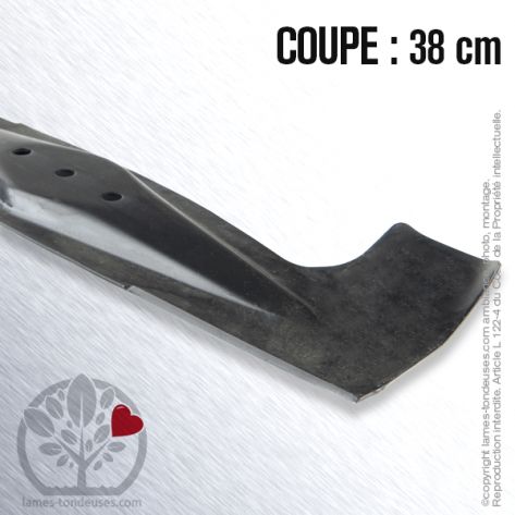 Lame tondeuse.  Coupe 38 cm. Viking