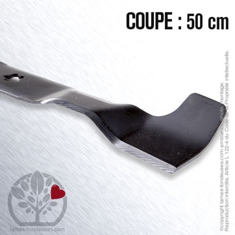 Lame tondeuse. Coupe 50 cm. AYP