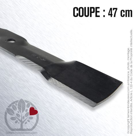 Lame tondeuse. Coupe 47 cm. John Deere