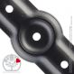 Lame tondeuse. Coupe 51,5 cm.  AMF, Husqvarna, Stiga, Viking