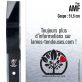 Lame tondeuse. Coupe 51,5 cm. AMF