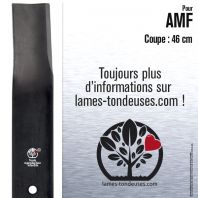 Lame pour AMF  39311,  56821, 00782965. Coupe 46 cm