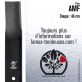 Lame tondeuse. Coupe 46 cm. AMF