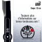Lame tondeuse. Coupe 55 cm. AMF
