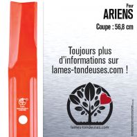 Lame pour Ariens 30328. Coupe 56,8 cm
