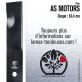 Lame tondeuse. Coupe 63,4 cm. AS Motor
