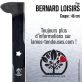 Lame tondeuse. Coupe à droite 46 cm. Bernard Loisirs