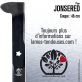 Lame tondeuse. Coupe à droite 46 cm. Jonsered