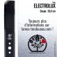 Lame tondeuse. Coupe 50,8 cm. Electrolux