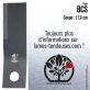 Lame tondeuse. Coupe 17,8 cm. BCS
