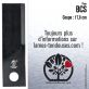 Lame tondeuse. Coupe 17,8 cm. BCS