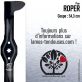 Lame tondeuse. Coupe 54,3 cm. Roper
