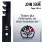 Lame tondeuse. Coupe 46 cm. John Deere