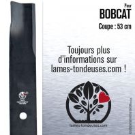 Lame pour Bobcat  112111-03. Coupe 53 cm