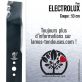 Lame tondeuse. Coupe 53 cm. Electrolux