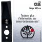 Lame tondeuse. Coupe 40,3 cm. Case