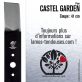 Lame tondeuse. Coupe 41 cm.Castel Garden