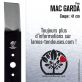 Lame tondeuse. Coupe 41 cm. Mac Garda