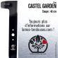 Lame tondeuse. Coupe 46 cm. Castel Garden