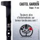Lame tondeuse Coupe 71 cm. Castel Garden