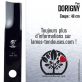 Lame tondeuse. Coupe 49 cm. Dorigny