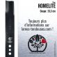 Lame tondeuse. Coupe 53,3 cm. Homelite