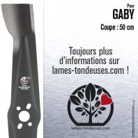 Lame pour Gaby 18000K. Coupe 50 cm