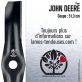 Lame tondeuse. Coupe 51,3 cm. John Deere