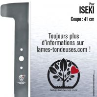 Lame Pour Iseki 81004396/0. Coupe 41 cm