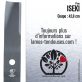 Lame tondeuse. Coupe 42,8 cm. Iseki