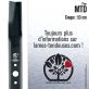 Lame tondeuse. Coupe 53 cm. MTD