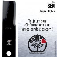 Lame Pour Iseki 8657.306.003.00. Coupe 47,3 cm