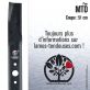 Lame tondeuse. Coupe 51 cm. MTD