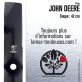Lame tondeuse. Coupe 42 cm. John Deere