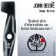 Lame tondeuse. Coupe 46.9 cm . John Deere, Sabo