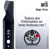 Lame tondeuse. Coupe 54 cm. MTD