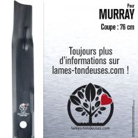 Lame tondeuse. Coupe 76 cm. Murray