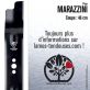 Lame tondeuse. Coupe 46 cm. Marazzini